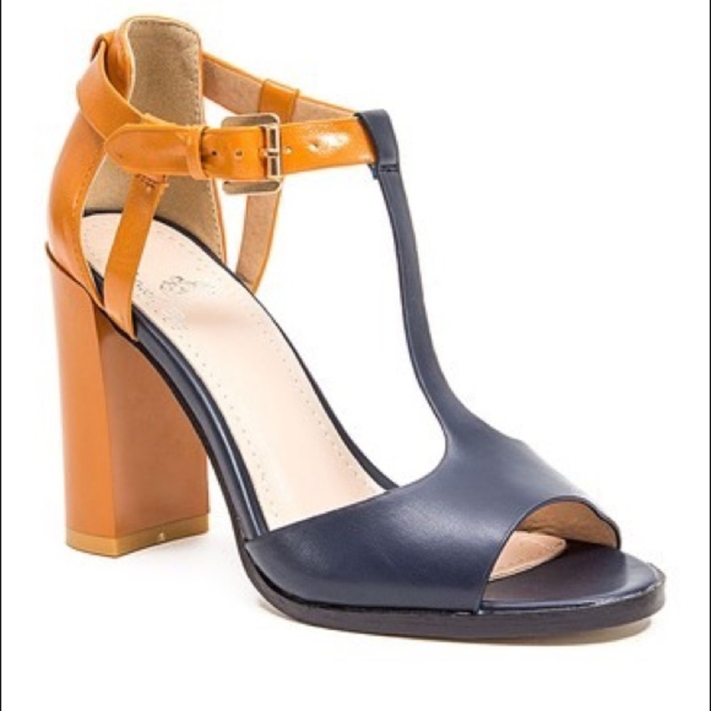color block heels